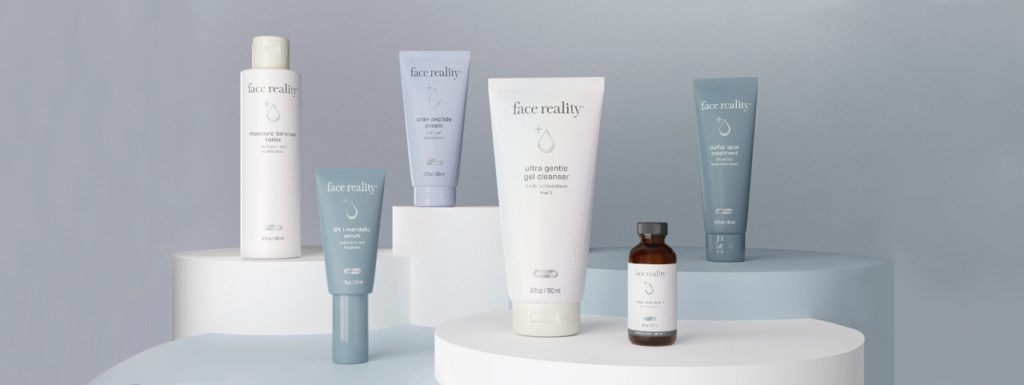 Face Reality Skincare with Mandelic Serum & Cleanser